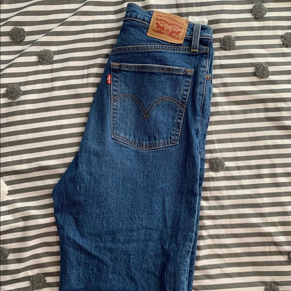 levi’s ribcage straight jeans